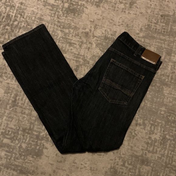 Lee Modern Series Jeans L252 Mens 34 X 31 Blue Slim Fit Straight Leg Stretch - Picture 1 of 8